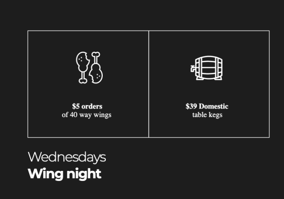 Wednesday Wing Night